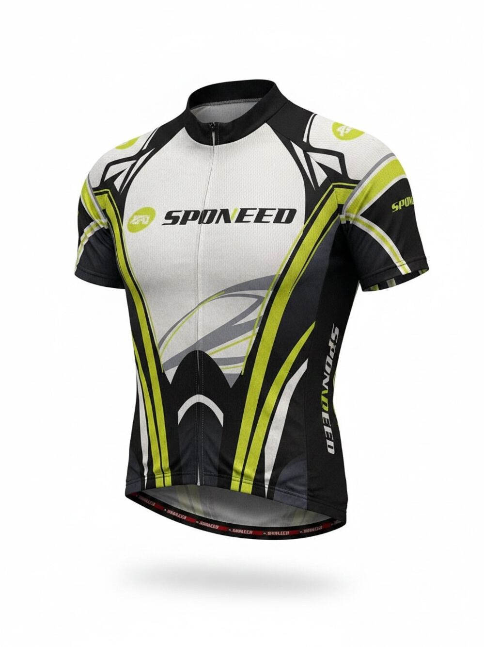 SPONEED Riding Shirt Top Men's Cycling Jersey Sz Med Sports Athletic Reflective